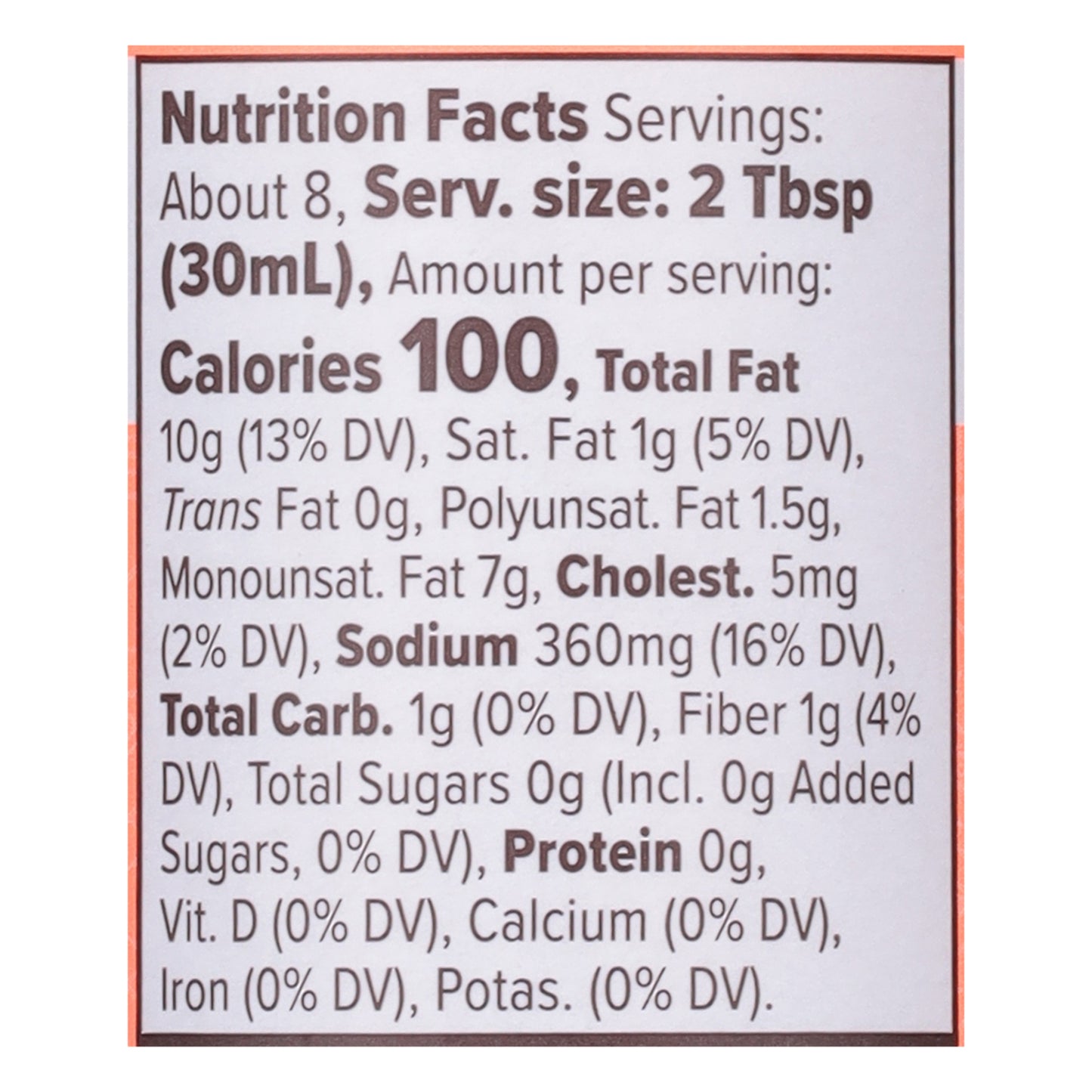 Primal Kitchen - Buff Ranch Avo Oil - Cs Of 6-8 Oz