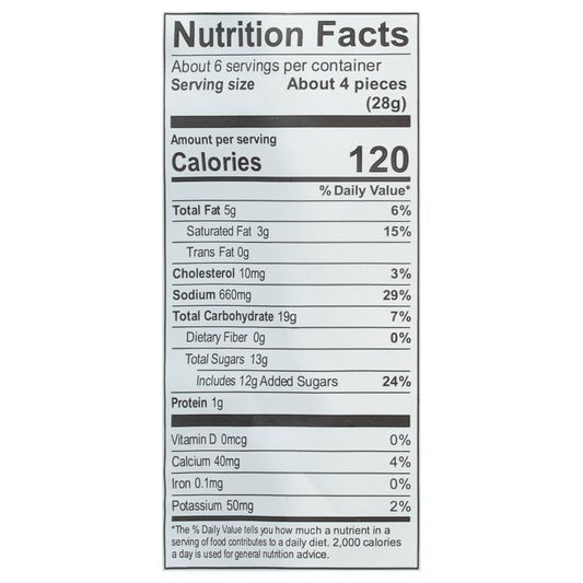 Sanders - Milk Choc Ssalt Crml Thin - Cs Of 6-6 Oz