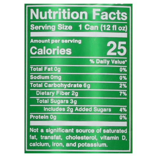 Poppi - Prebio Soda Lemon Lime - Cs Of 12-12 Fz