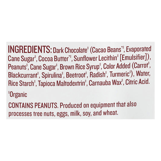 Justin's - Dark Choc Og2 Pnut Pieces - Cs Of 6-4.5 Oz