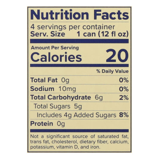 Recess - Mocktail Ginger Lime Mule - Cs Of 6-4/12 Fz