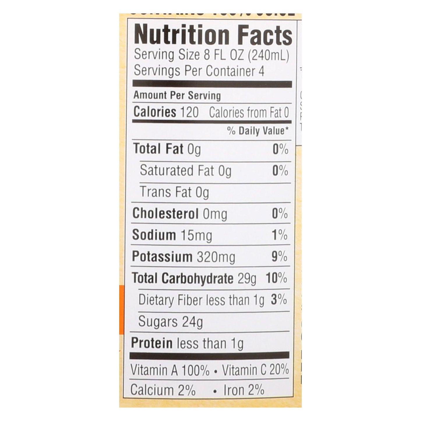 Santa Cruz Organic Orange Mango Juice - Case Of 6 - 32 Fz