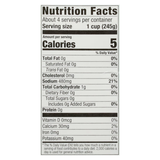 Kettle And Fire - Broth Og2 Vegetable - Cs Of 8-32 Oz