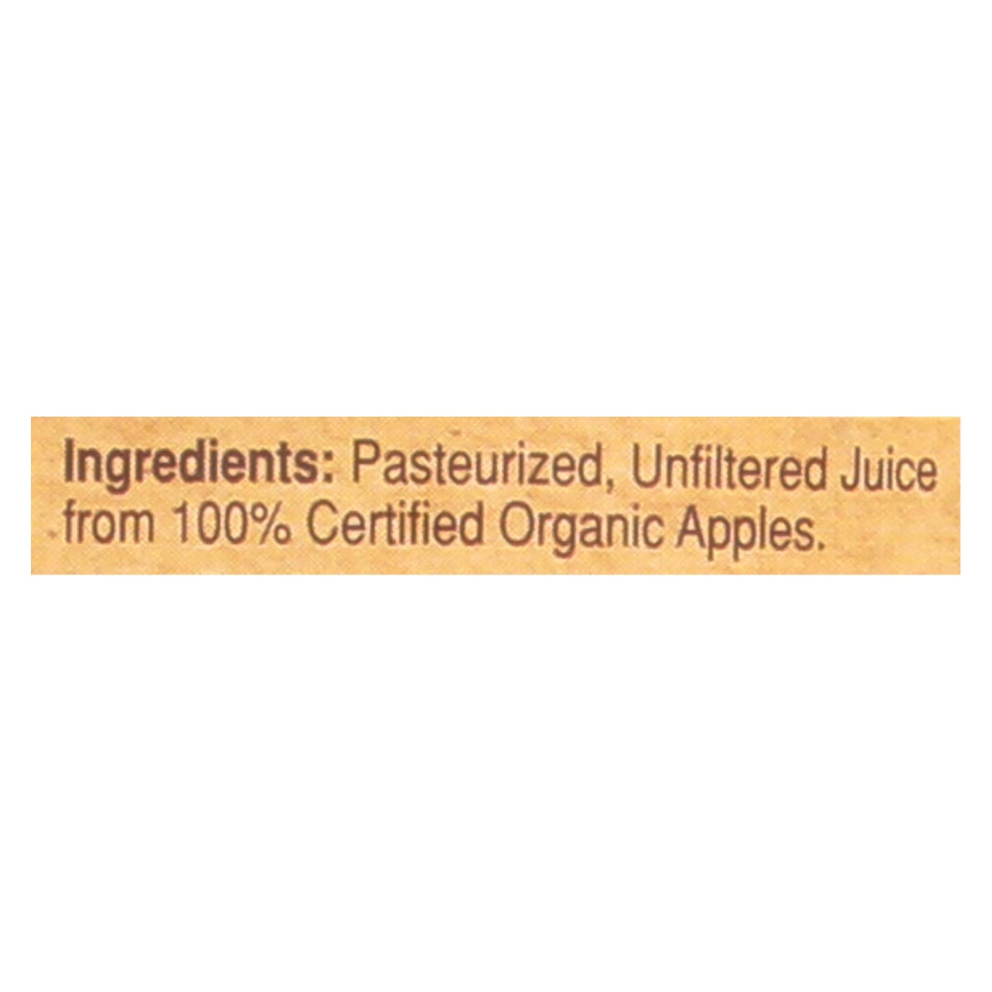 North Coast Juice Apple Org - Case Of 24 - 10 Fz