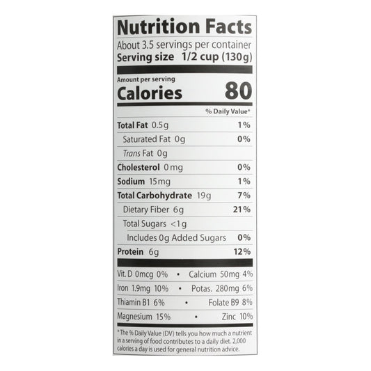 Eden Organic Black Beans - Case Of 6 - 15 Oz