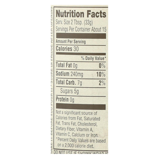 Stubb's Bbq Sauce - Original - Case Of 6 - 18 Oz.