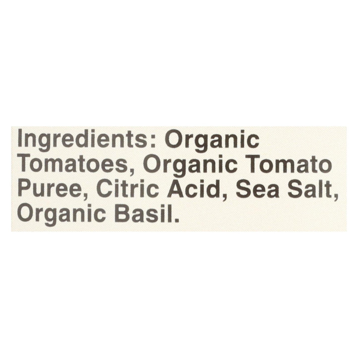 Muir Glen Crushed Tomato With Basil - Tomato - Case Of 12 - 28 Oz.