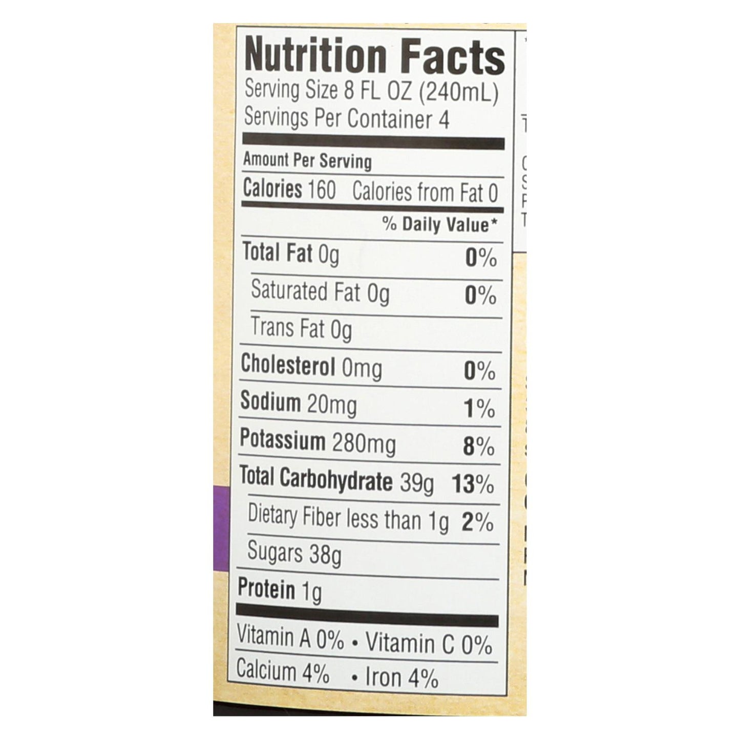 Santa Cruz Organic Concord Grape Juice - Case Of 6 - 32 Fz