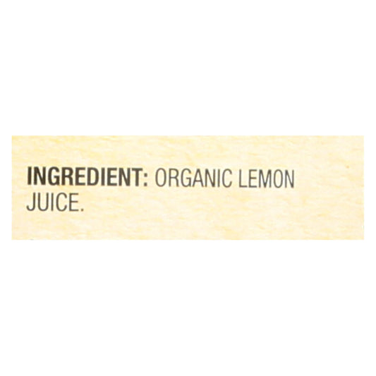 Santa Cruz Organic 100% Organic Lemon Fruit Juice - Case Of 6 - 32 Fz