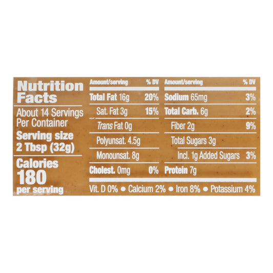 Maranatha Creamy No-stir Peanut Butter With Salt - Case Of 6 - 16 Oz