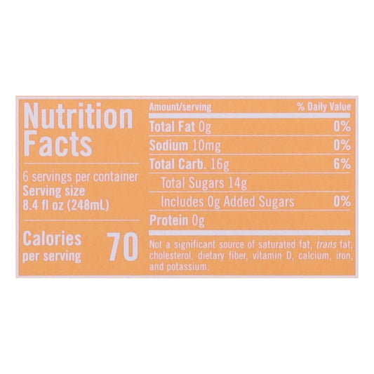 Izze - Can Sparkling Peach - Cs Of 4-6/8.4 Fz