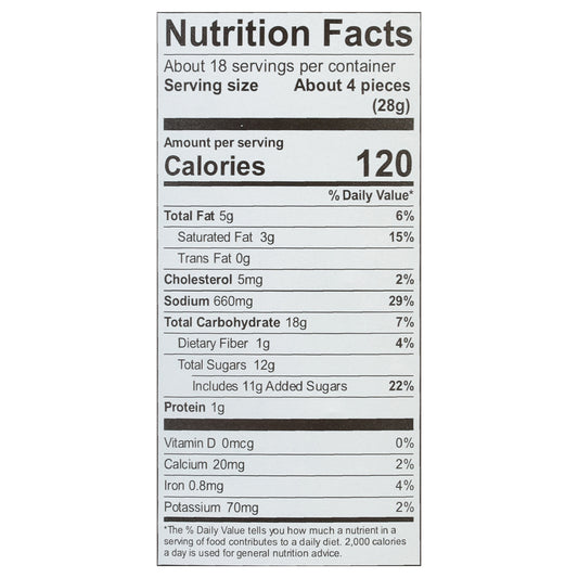 Sanders - Crmls Dk Choc Ssalt Thins - Cs Of 6-18 Oz