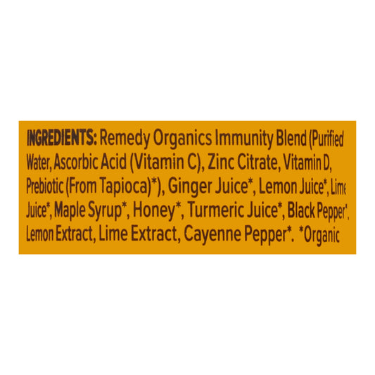 Remedy Organics - Shot Og2 Heal Super Immun - Cs Of 24-2 Oz