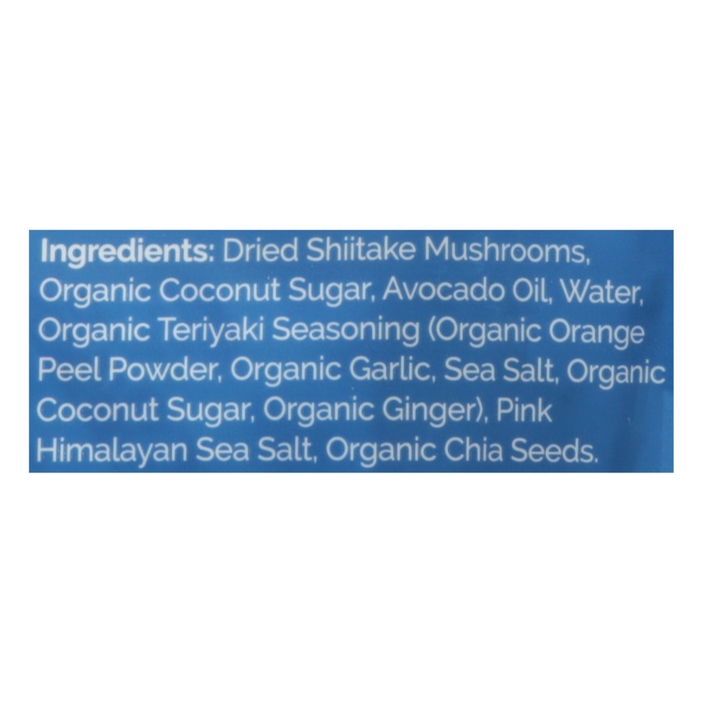Pans Mushroom Jerky - Mushroom Jerky Teriyaki - Cs Of 6-2.2 Oz