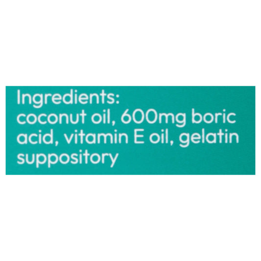 Ph-d Feminine Health - Vgnl Spst Boric Acd Moist - Ea Of 1-14 Ct