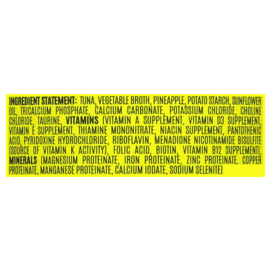 Birdie & Louie - Cat Food Tuna Pineapple - Cs Of 12-3 Oz