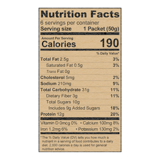 Kodiak Cakes - Oatml Blbry Crm 6pckt - Cs Of 6-10.58 Oz