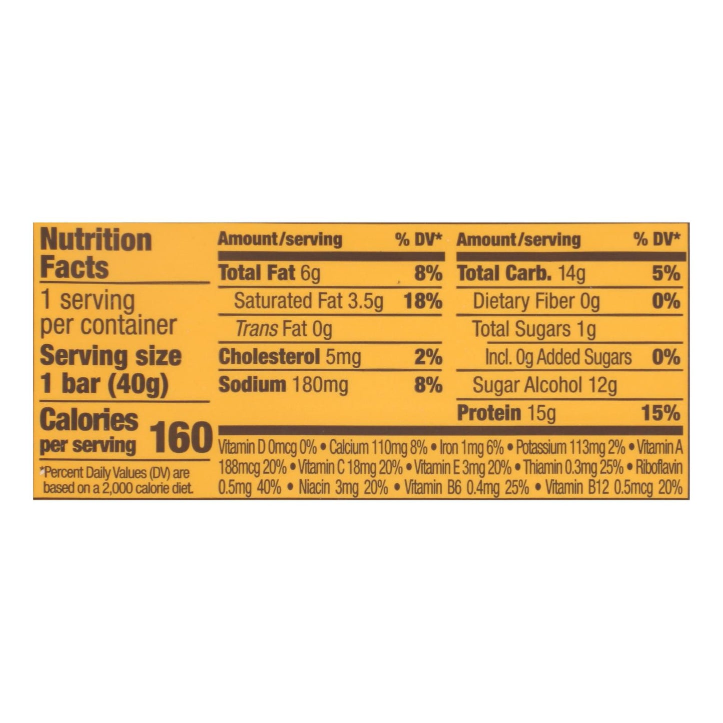 Fulfil - Protein Bar Chocolate Peanut Caramel - Case Of 12-1.41 Oz