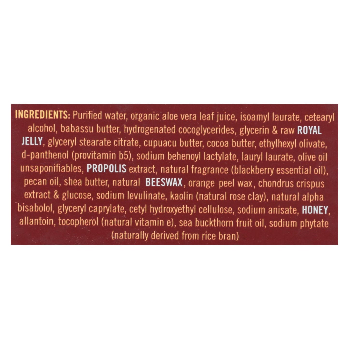 Savannah Bee - Royal Jelly Orig Body Btr - Ea Of 1-6.7 Oz