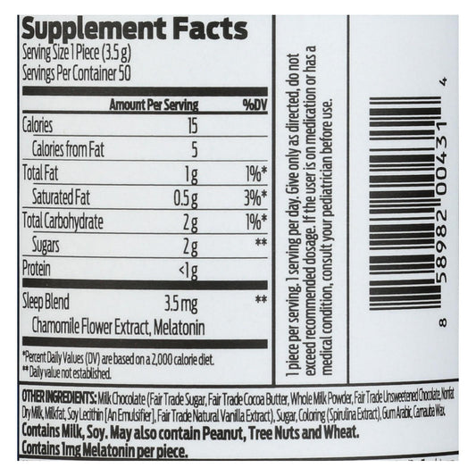 Good Day Chocolate - Chocolate Kid's Sleep - 1 Each - 50 Ct