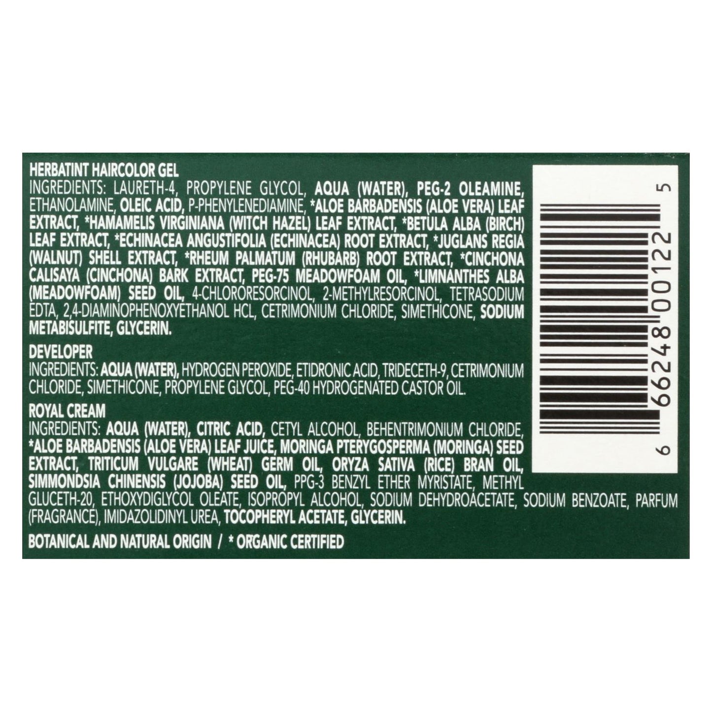 Herbatint - Hair Color 4c Ash Chestnt - Ea Of 1-5.75 Fz