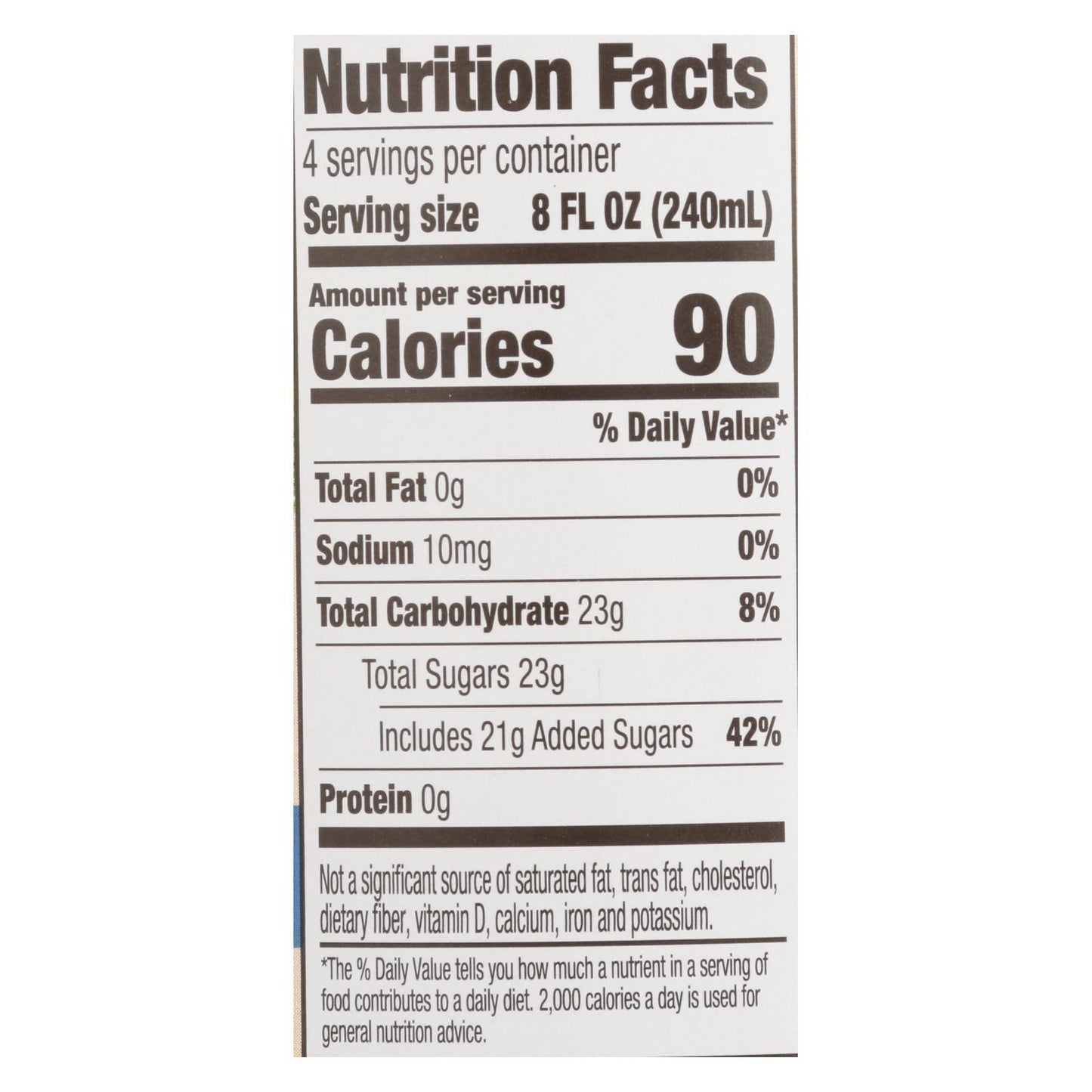 Santa Cruz Organic - Lemonade Blueberry - Case Of 12 - 32 Fz