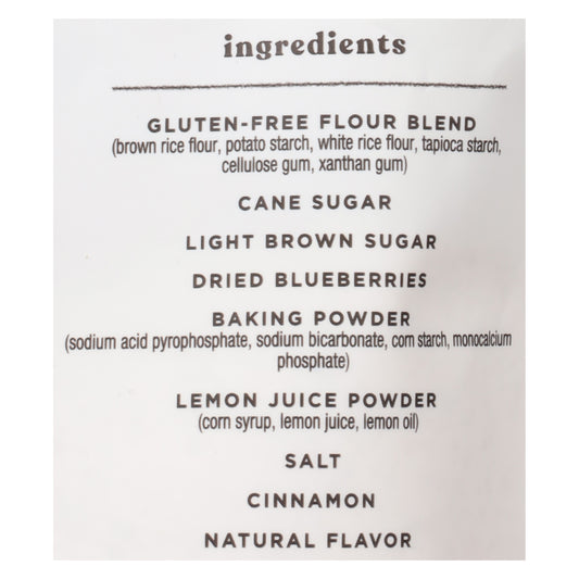 Miss Jones Baking Co - Mx Blubry Muffin Bread Gf - Cs Of 6-12.35 Oz