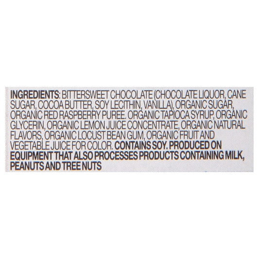 Endangered Species Chocolate - Drk Choc Raspbry Filling - Cs Of 12-3 Oz