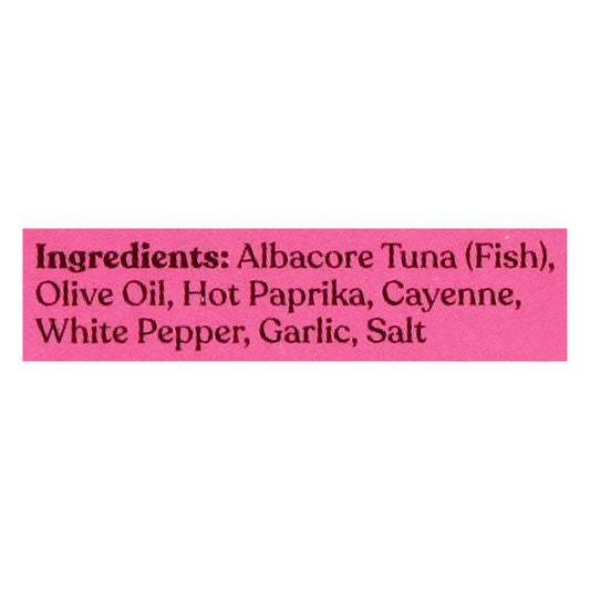 Fishwife - Tuna Albcr Spicy Olv Oil - Cs Of 12-3.2 Oz