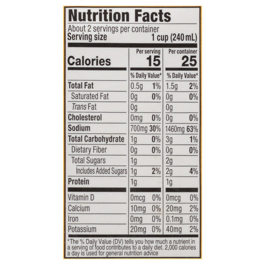 Manischewitz - Broth Chicken Aseptic - Cs Of 12-17 Fz