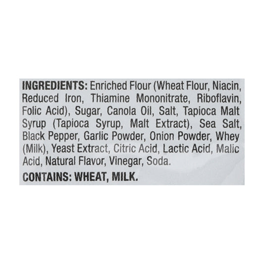 Pretzel Crisps - Pretzl Crsp Ssalt & Ppr - Cs Of 12-7.2 Oz