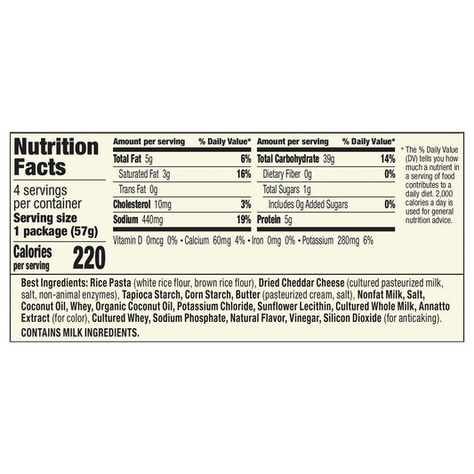 Annie's Homegrown - Rl Agedched Rice Psta Chs - Cs Of 6-4/2.01 Z