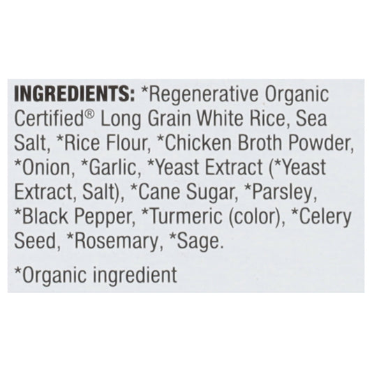 Lundberg Family Farms - Rice Og2 White Chkn Herb - Cs Of 6-5.5 Oz