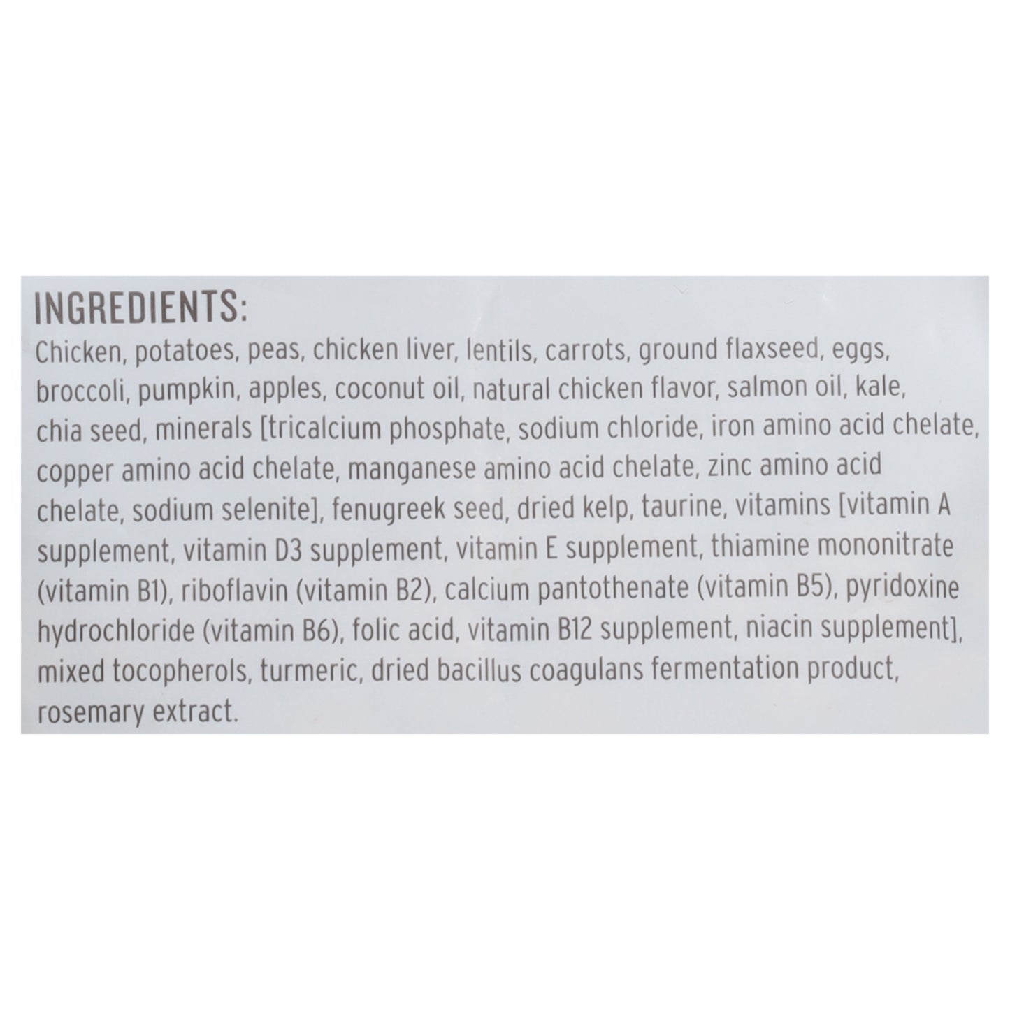 The Honest Kitchen - Dg Fd Chicken Recipe Gf - Cs Of 6-5 Lb