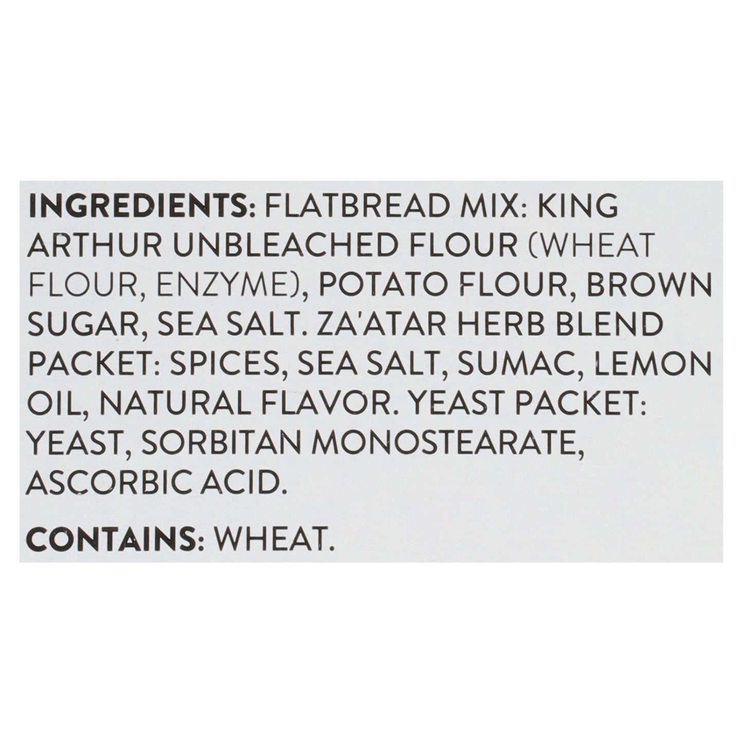 King Arthur Baking Company - Mix Kit Flatbread - Cs Of 6-16.5 Oz