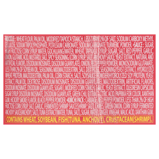 Jongga - Ramen Spcy Kmchi Stir Fry - Cs Of 6-5 Oz