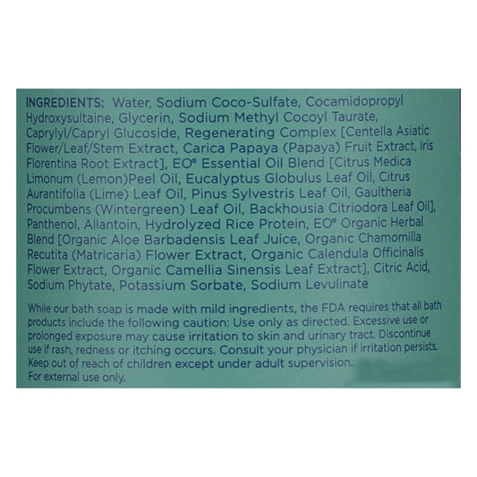 Eo Products - Bubble Bath Eucalypt Lem - Ea Of 1-12 Fz