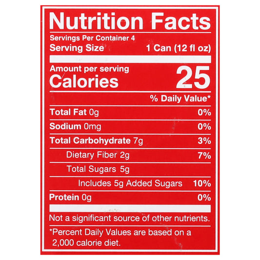 Poppi - Prebio Soda Chry Limeade - Cs Of 6-4/12 Fz