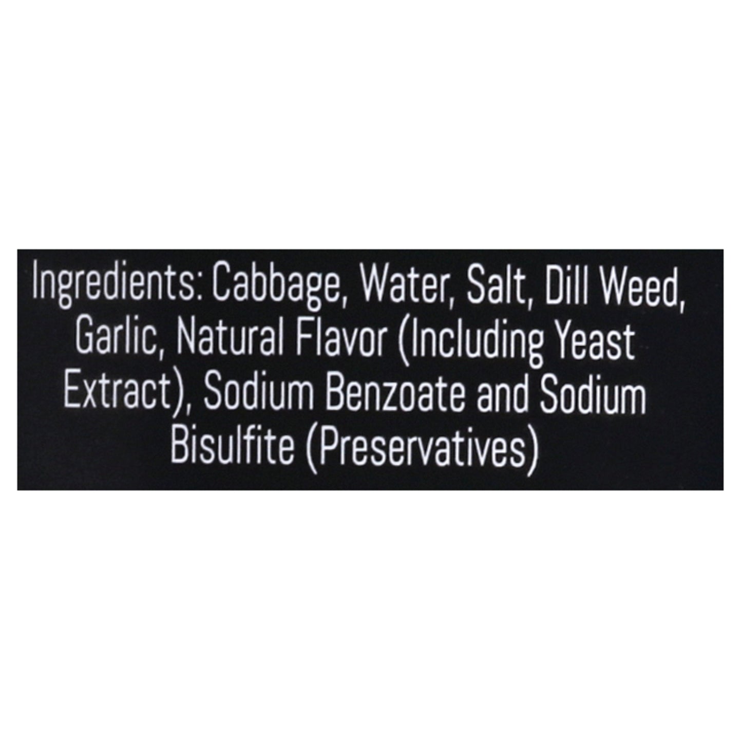 Saverne - Kraut Og2 Dill Garlic - Cs Of 6-16 Oz