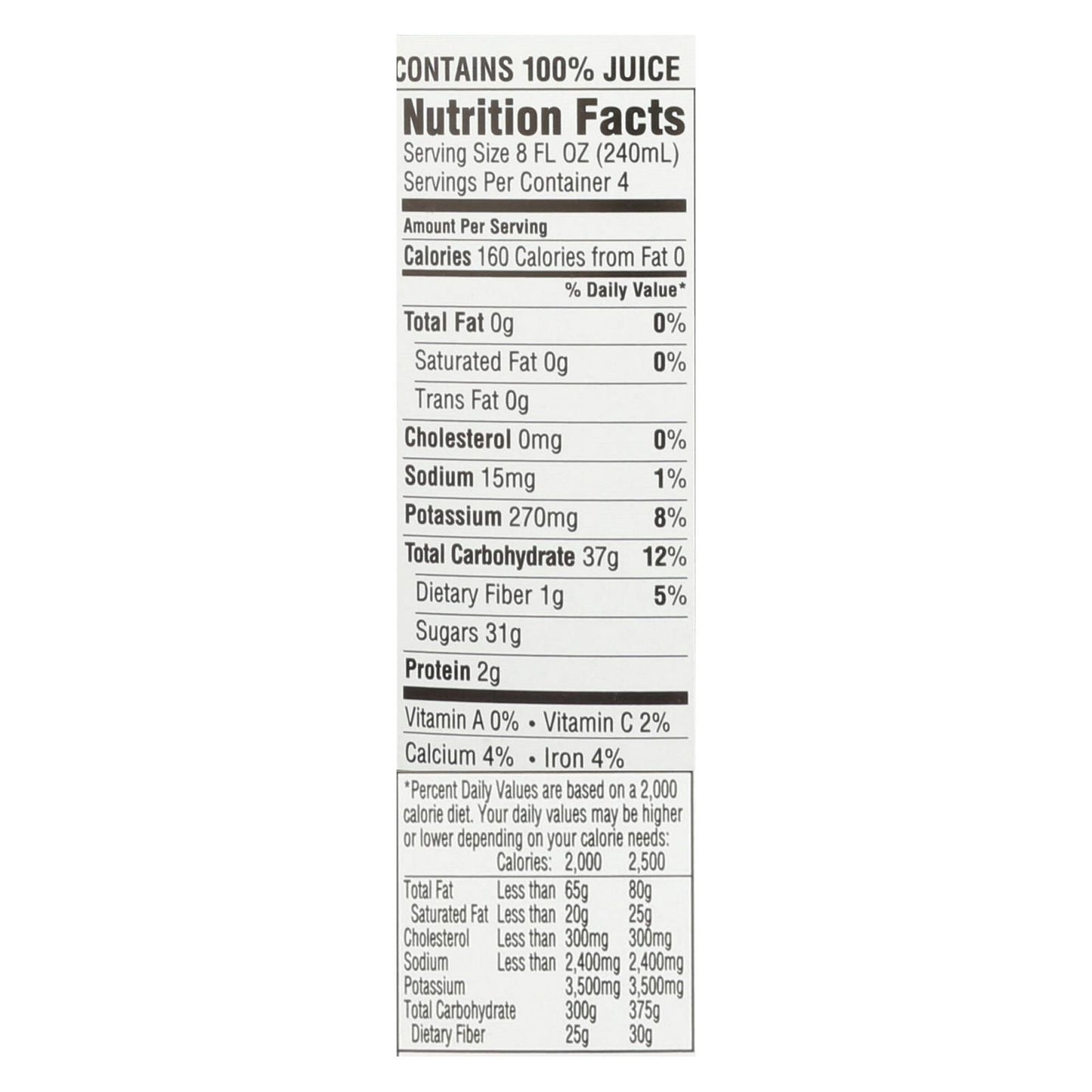 Rw Knudsen Organic Just Concord Juice - Case Of 6 - 32 Fz