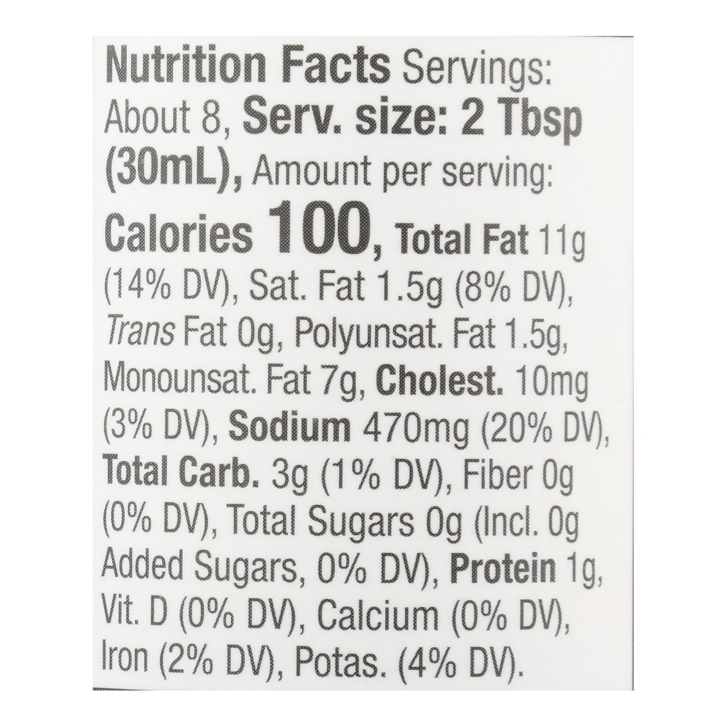 Primal Kitchen Dressing Ranch - Case Of 6 - 8 Fz