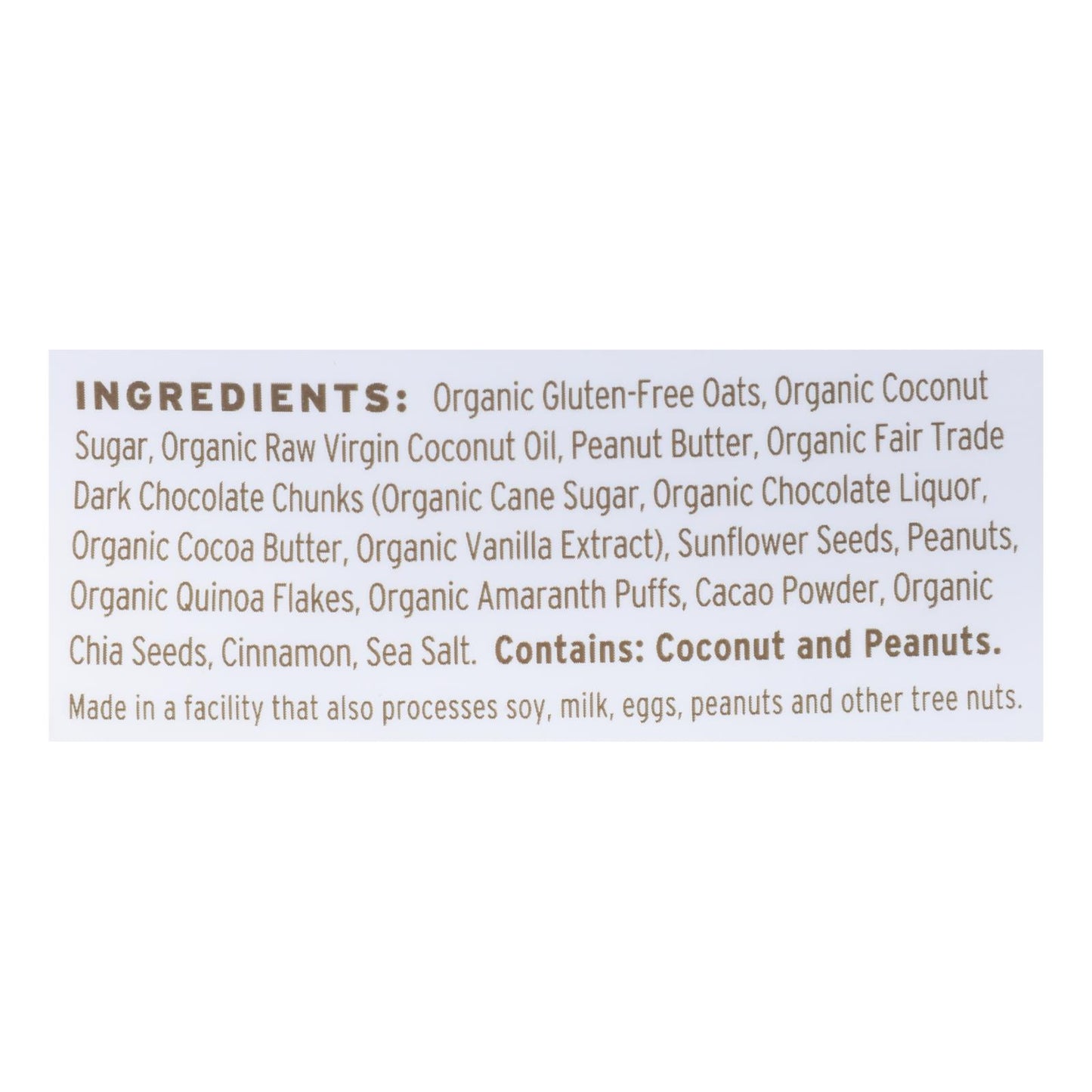 Purely Elizabeth Chocolate Sea Salt + Peanut Butter Granola - Case Of 6 - 10 Oz