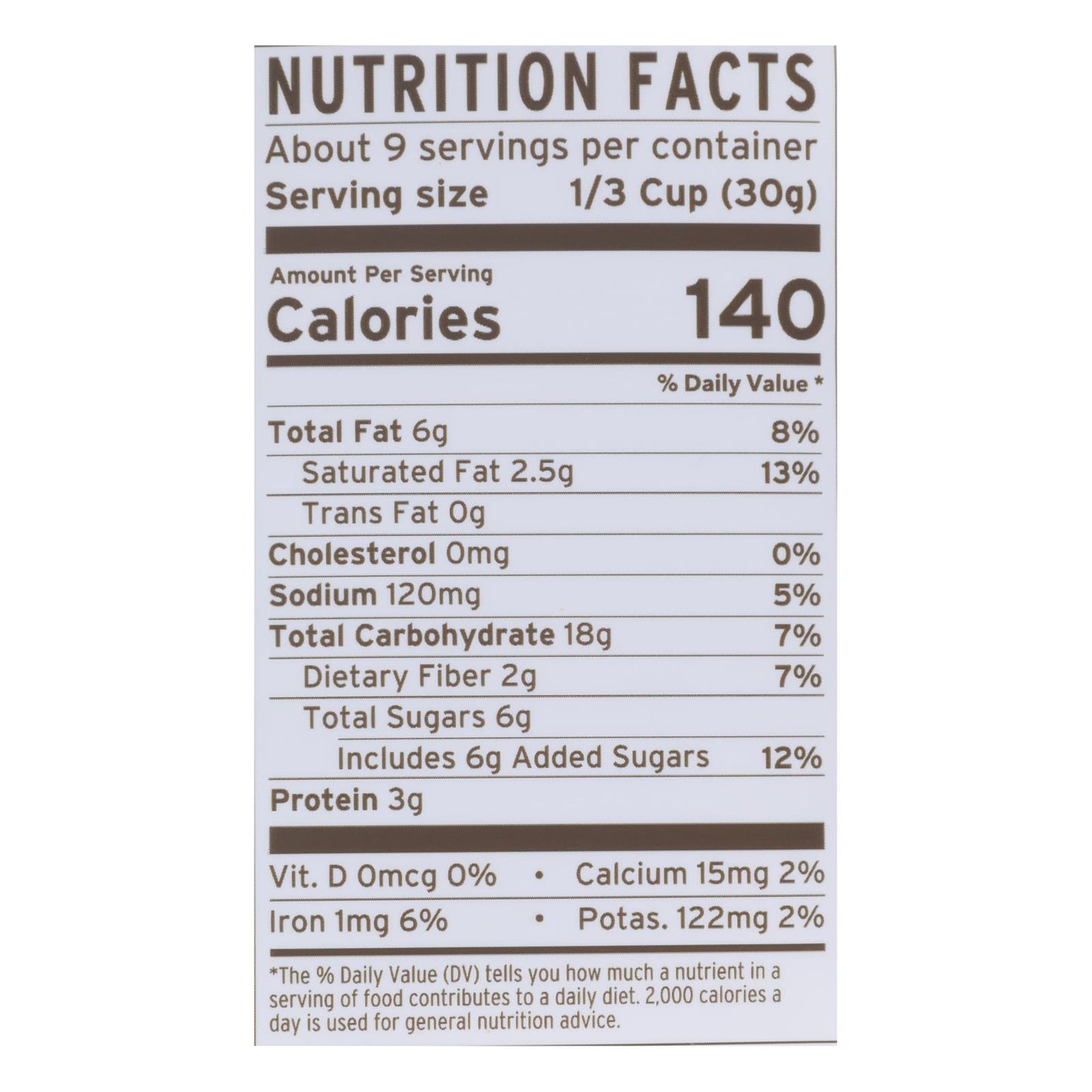 Purely Elizabeth Chocolate Sea Salt + Peanut Butter Granola - Case Of 6 - 10 Oz