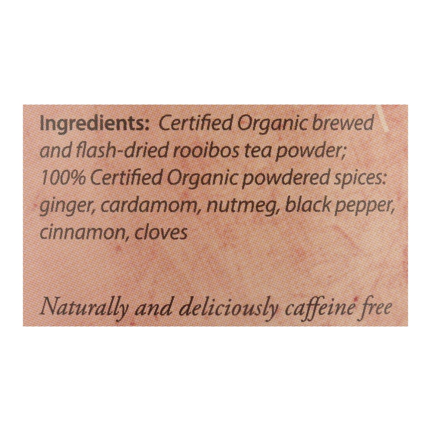 Blue Lotus - Masala Chai Organic Rooibos - Case Of 6 - 2 Oz