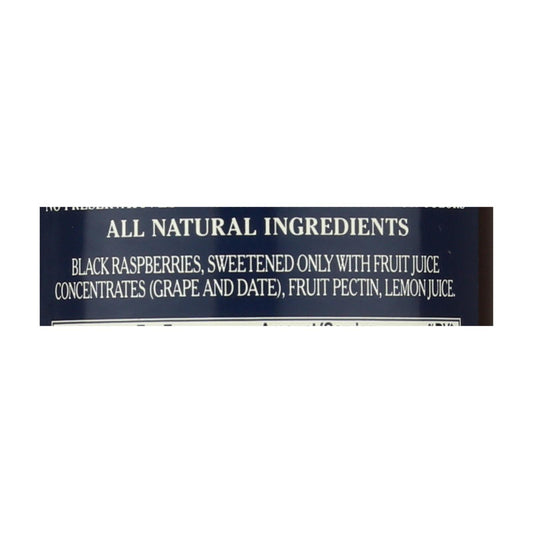 St Dalfour Fruit Spread - Deluxe - 100 Percent Fruit - Black Raspberry - 10 Oz - Case Of 6