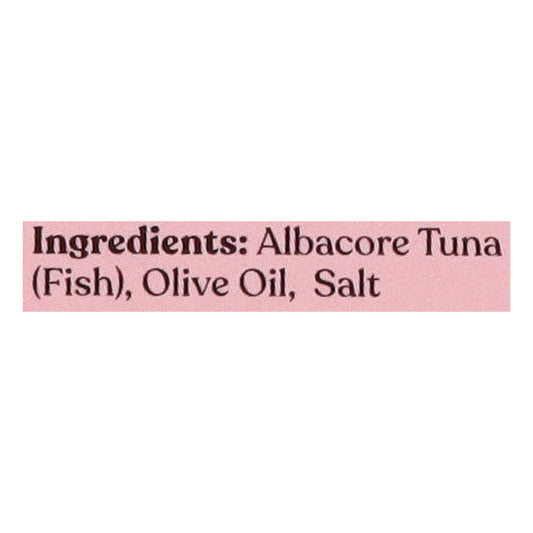 Fishwife - Tuna Albacore Olive Oil - Cs Of 12-3.2 Oz