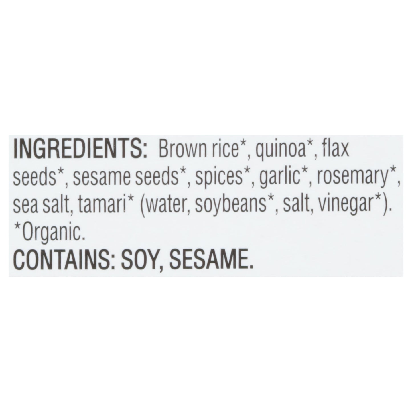 Mary's Gone Crackers - Cracker Og2 Herb - Cs Of 6-4 Oz