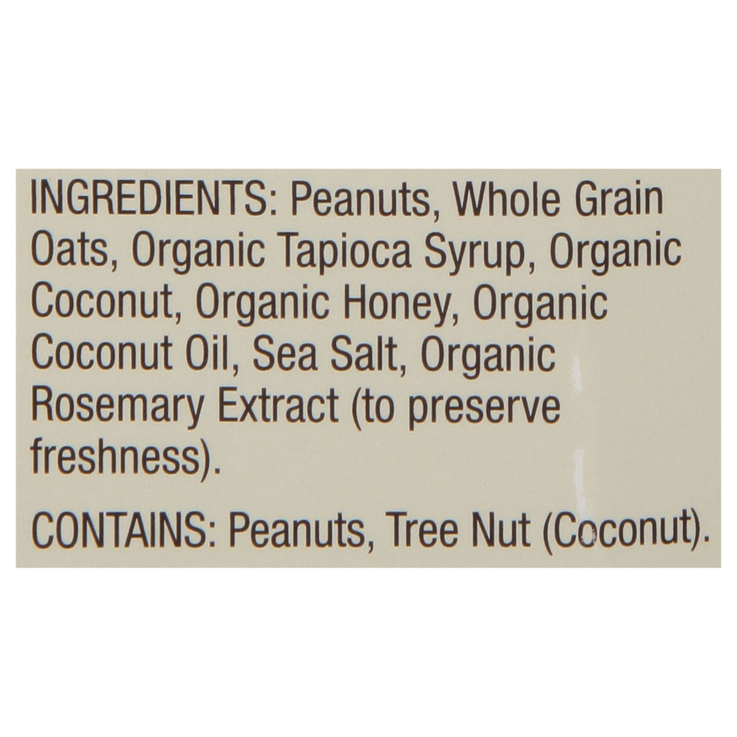 Bob's Red Mill - Bars Pbtr Coconut Oats - Cs Of 6-7.4 Oz