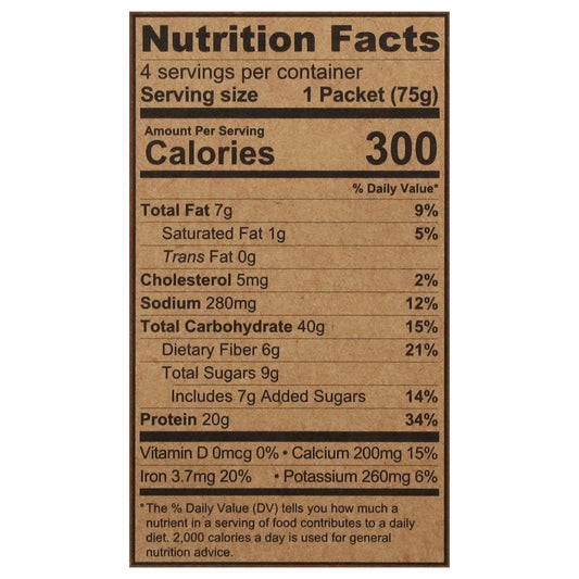 Kodiak Cakes - Oatmeal Banana Nut - Cs Of 6-4/2.65 Z