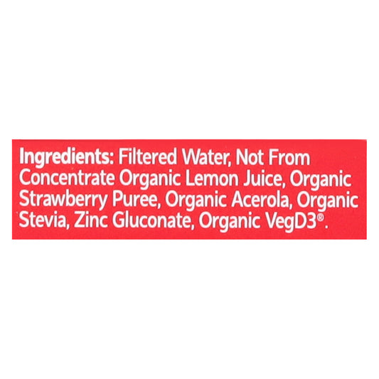Uncle Matt's Organic - Lemonade Og2 Straw Jce Bx - Cs Of 4-8/6.75fz